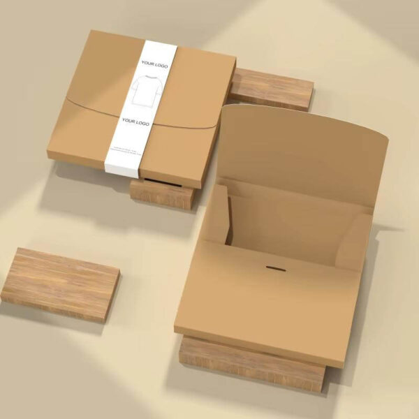 kraft paper box for t shirt 6