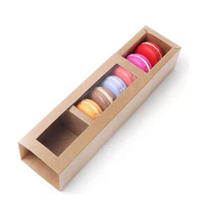 scatole per macaron in carta kraft 1