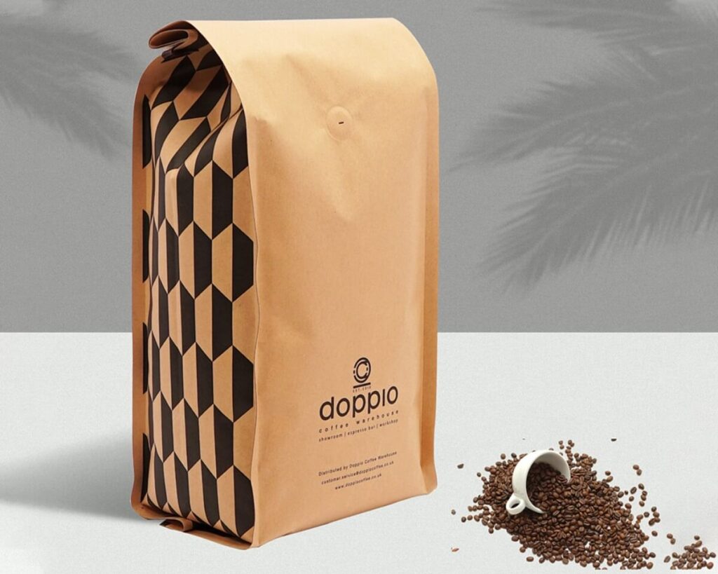 quad sealed coffee bags