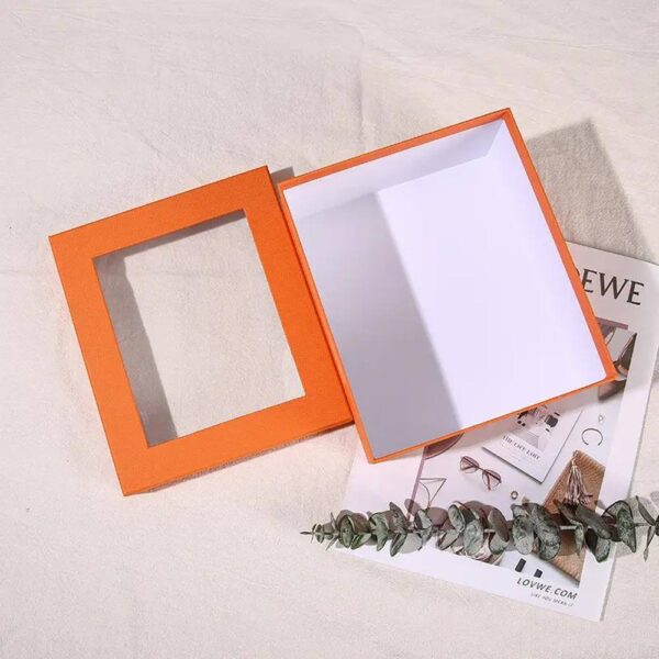 new design transparent lid gift cardboard paper boxes for birthday wedding party gifts 3