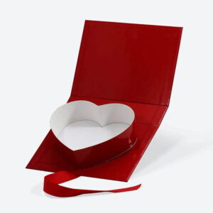 bulk red color valentine's day popular single heart shaped flower gift boxes for chocolates 1