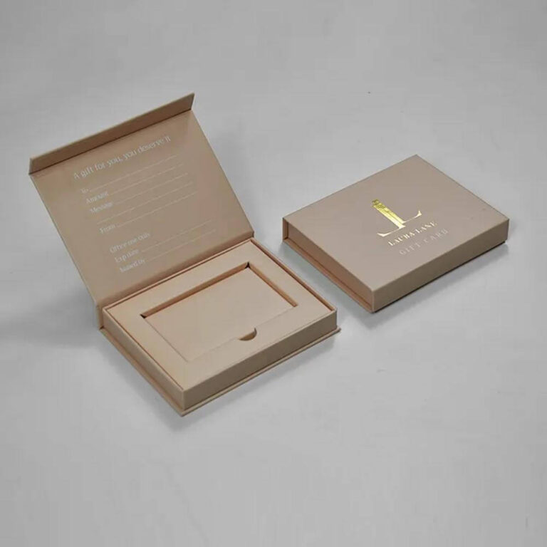 Custom Logo Art Paper Packaging Magnetic Luxury Rigid Box for Credit ...