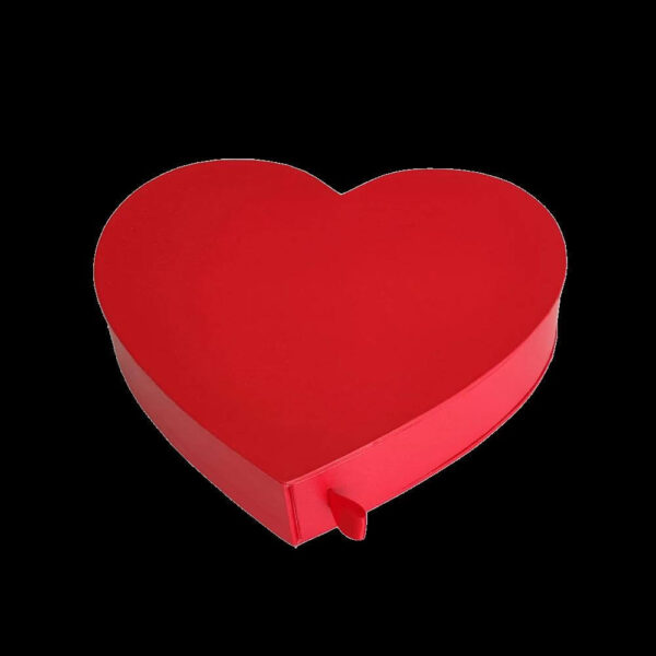 factory custom printing various colors heart shape chocolate gift box flower box for valentines day 3