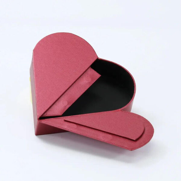 heart shaped paper box valentines red extra large luxury gift boxes with magnetic closure for christmas wedding gift chocolate 2