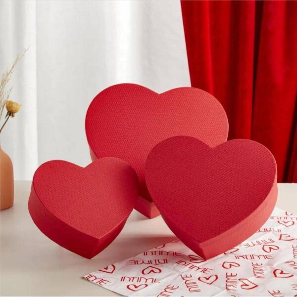 wholesale heart shaped gift box afternoon tea candy hand gift package wedding anniversary packing boxes for bridal gifts 5