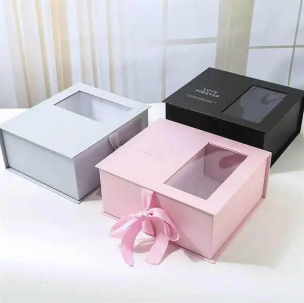 wholesale recycle premium beautiful boxes gift packaging creative elegant rigid cardboard valentine magnetic folding flower box 3