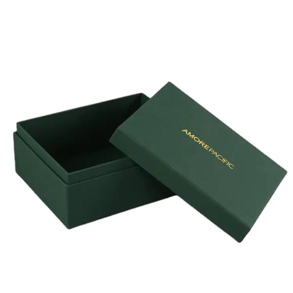 custom embossed logo luxury gift packing box for men lid and base rigid cardboard box with eva insert for wallets packaging 5