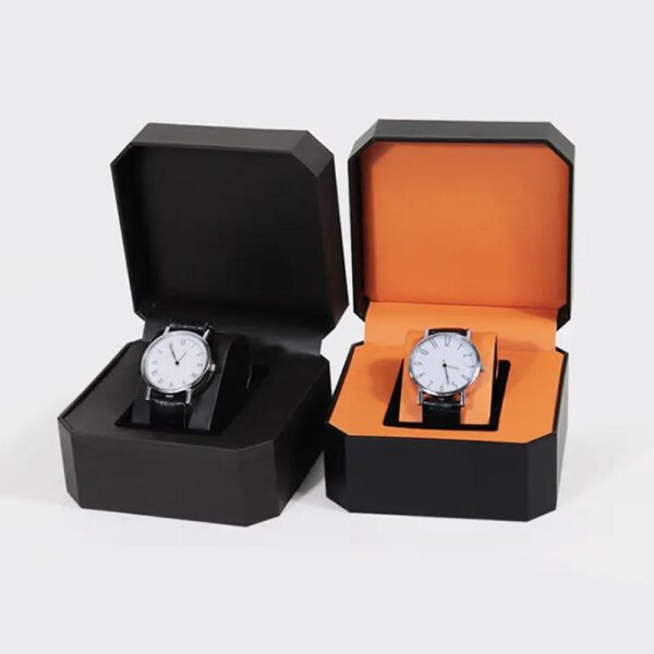 custom logo pu leather luxury watches gift storage packaging box watch packaging case watch box 3