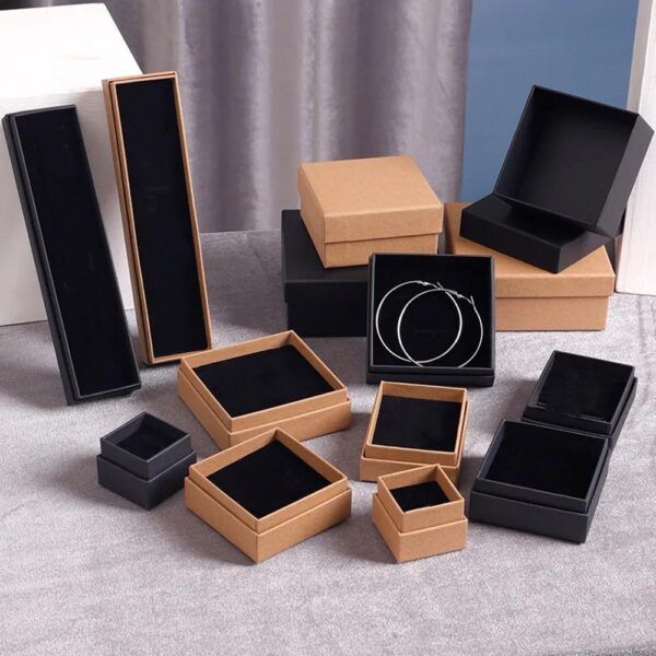 custom logo packaging cases for jewelry organizer paper jewelry box gift boxes 1