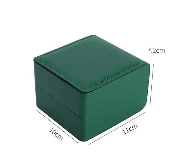 handmade simple leather watch box versatile beautiful gift box to match watch storage mdf case 2