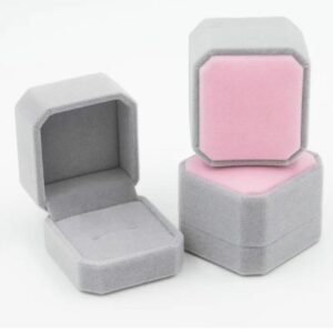 sieraden geschenkdoos vierkante ringen verpakking display draagbare reizen geval fluwelen ring doos bangle box 1