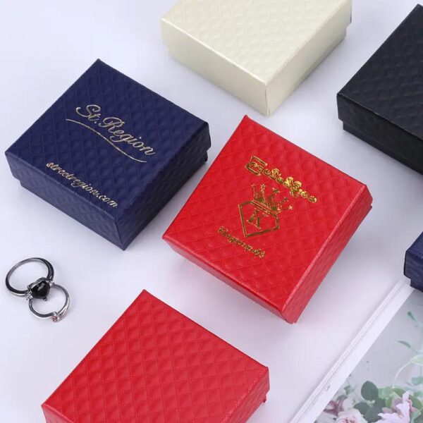 luxury diamond jewellery packaging boxes custom logo jewelry packaging box set multi lid and base jewelry gift box 3