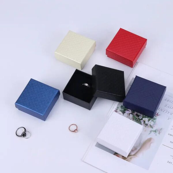 luxury diamond jewellery packaging boxes custom logo jewelry packaging box set multi lid and base jewelry gift box 5