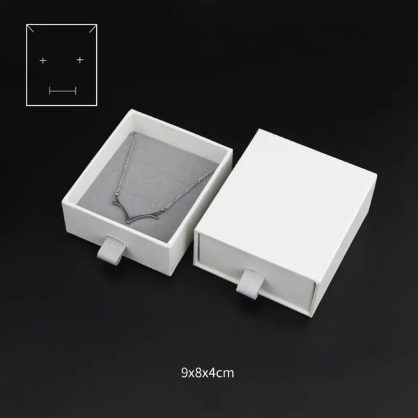 고급 작은 귀걸이 반지 상자 보석 맞춤형 팔찌 포장 보석 상자 보석 상자 boite a bijoux 5