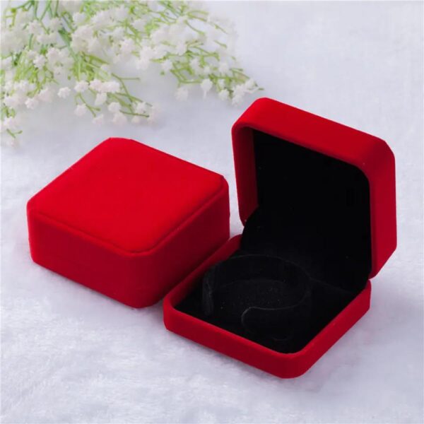 luxury flannelette bracelet gift jewelry packaging storage box 3