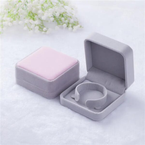 luxury flannelette bracelet gift jewelry packaging storage box 6