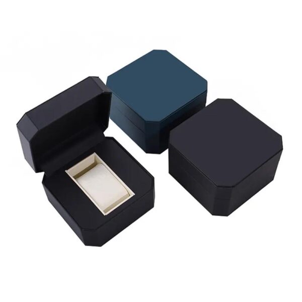 custom high quality pu leather waterproof men women quartz mechanical gift watch boxes packaging 6