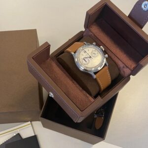 luxury gift box mechanical watches storage men wrist brown box watch packaging set double open leather watch box 1