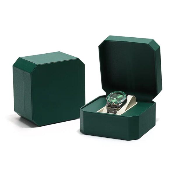 new design in stock watch box package various color man's watch customized logo packaging boxes 1