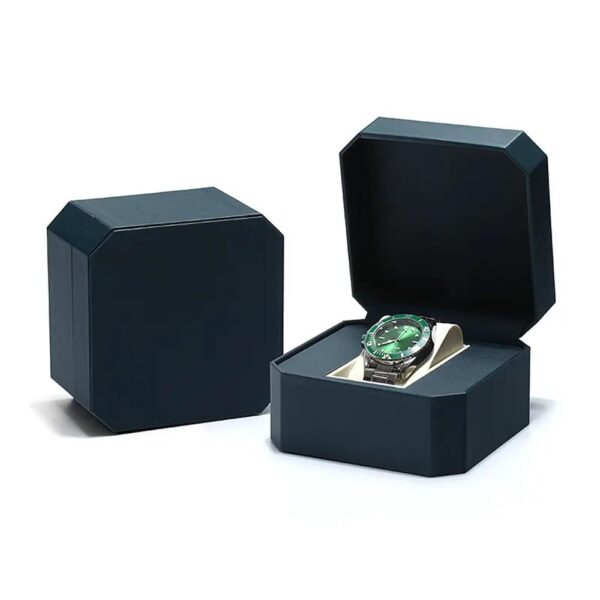 new design in stock watch box package various color man's watch customized logo packaging boxes 3