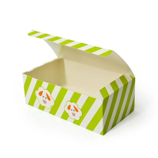 custom disposable food grade mcdonalds gable shape kids happy meal box for children 6