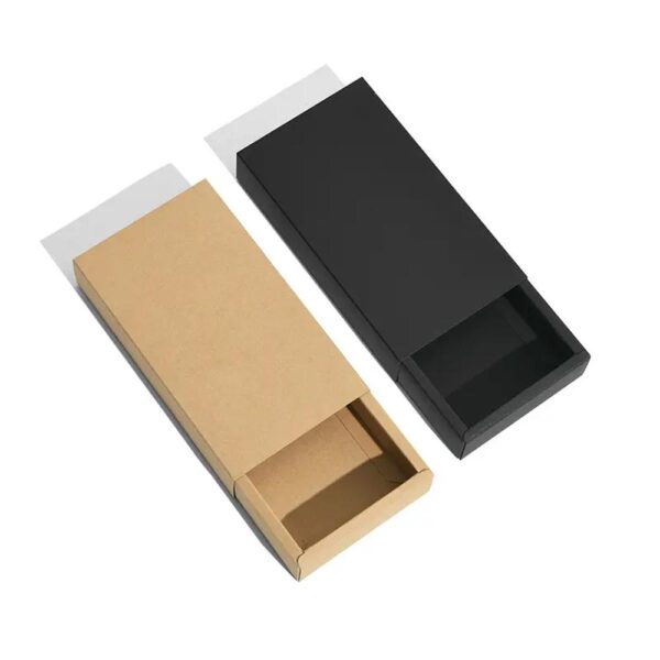 eco friendly custom kraft paper mini drawer box cardboard rigid folding matchbox boxes small gift packaging box 4