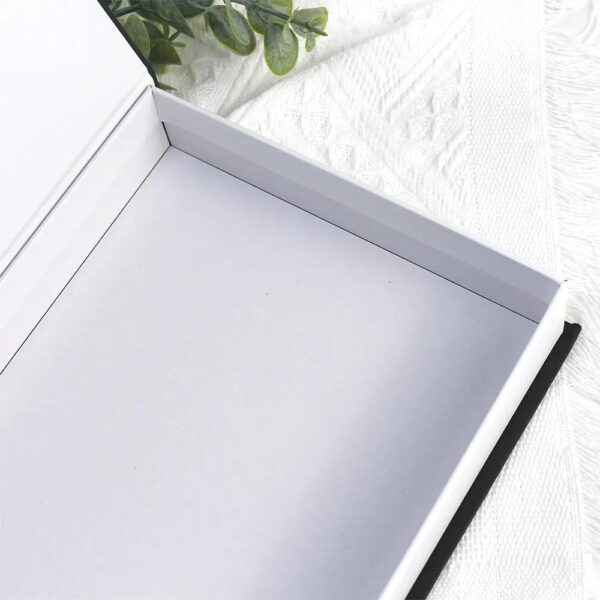 caja de libro de imitación de papel decorativo y la impresión de cartón mejorar la decoración del hogar con un toque elegante libro falso 4