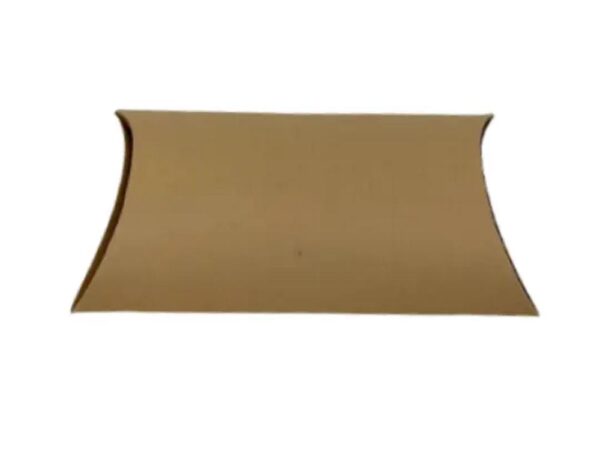 hot selling custom pillow packaging box gift pillow box small kraft paper pillow box with window 6