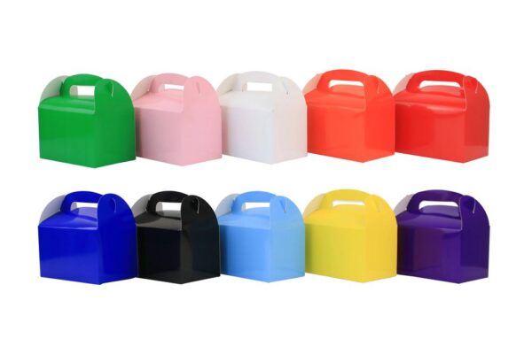 multi color kinderen verjaardag geschenk verpakking babyshower bruiloft partij gunst gable traktatie snoep dozen 5