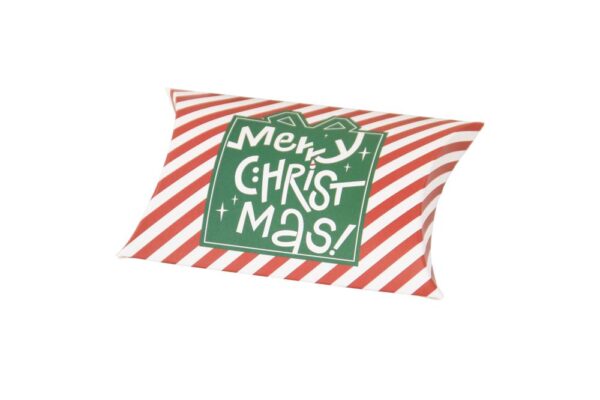 newly developed hotly sold christmas candy boxes paper favor pillow boxes gift treat box for xmas christmas party 5