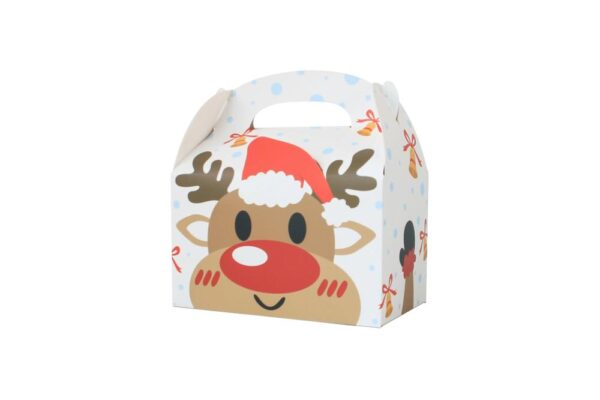 partij gunst dozen voor feestdecoraties kerst gunst snoep gable traktatie papier geschenkdoos container 3