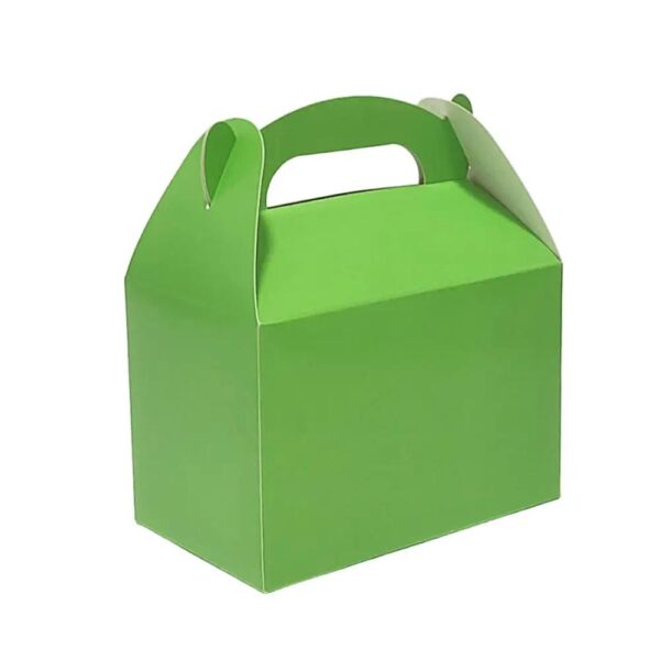 portatile regalo colorato caramella colore pieno vendite all'ingrosso regalo giocattolo trattare imballaggio artigianato box personalizzato stampato gable box 4