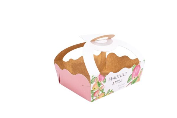 recycled custom printed corrugated apples packaging gift paper box for fruit 3