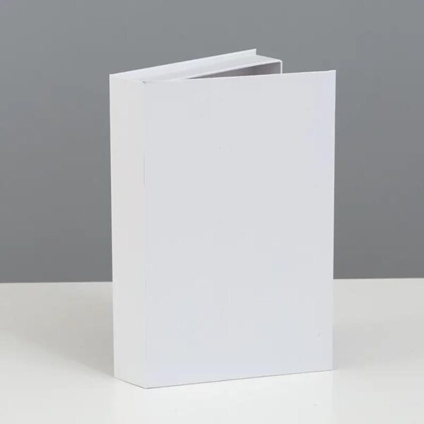 effen kleur eenvoudige moderne decoratieve boeken box opslag voor thuis decor nep boek luxe decoratie 2