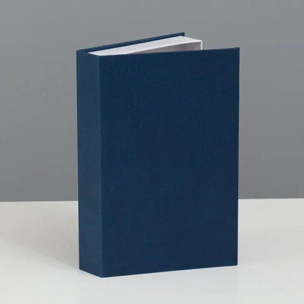 effen kleur eenvoudige moderne decoratieve boeken box opslag voor thuis decor nep boek luxe decoratie 5