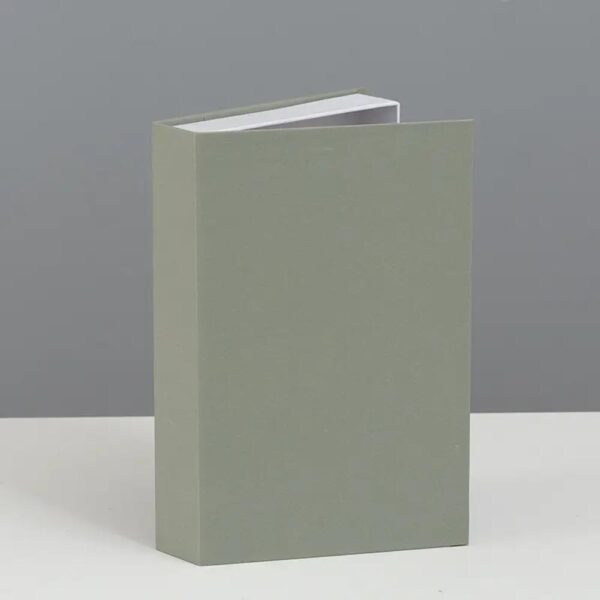 effen kleur eenvoudige moderne decoratieve boeken box opslag voor thuis decor nep boek luxe decoratie 6