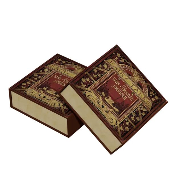stile vintage design scatola libro imballaggio candela profumo confezione regalo per decorazioni 1
