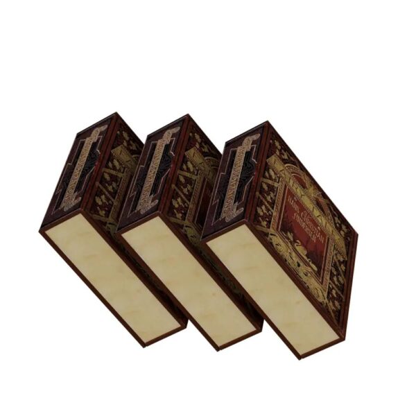 stile vintage design libro scatola imballaggio candela profumo confezione regalo per le decorazioni 3