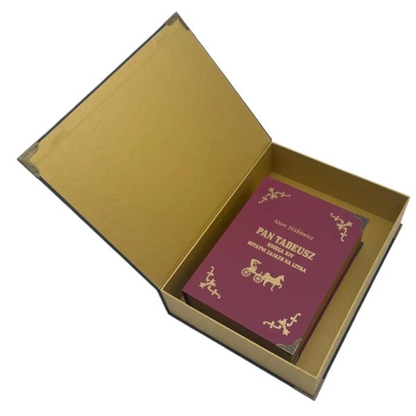 ingrosso personalizzato stampato stile vintage imballaggio chiusura magnetica stoccaggio falso cavo decorativo finto libro forma scatola regalo 4