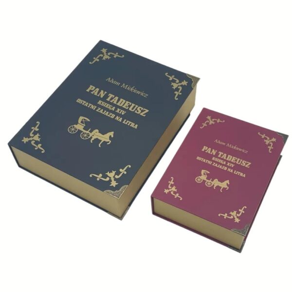 ingrosso personalizzato stampato stile vintage imballaggio chiusura magnetica stoccaggio falso cavo decorativo finto libro forma scatola regalo 5