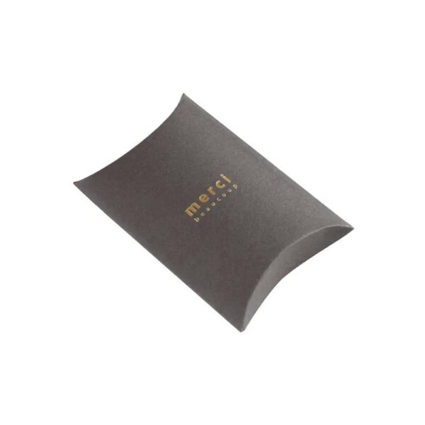 high quality jewellery eco friendly custom printed color small paper pillow box with logo for jewelry gift packaging 3