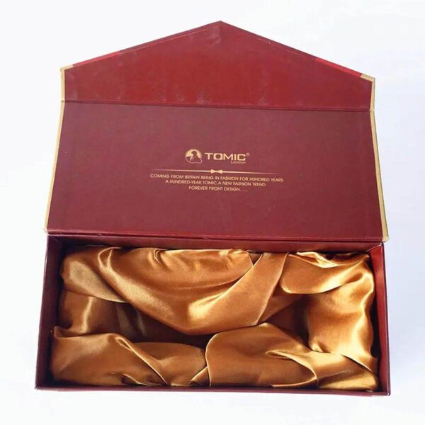 custom design luxury wine gift box for 2 bottle packaging with fabric satin foldable wine packaging boxes 4