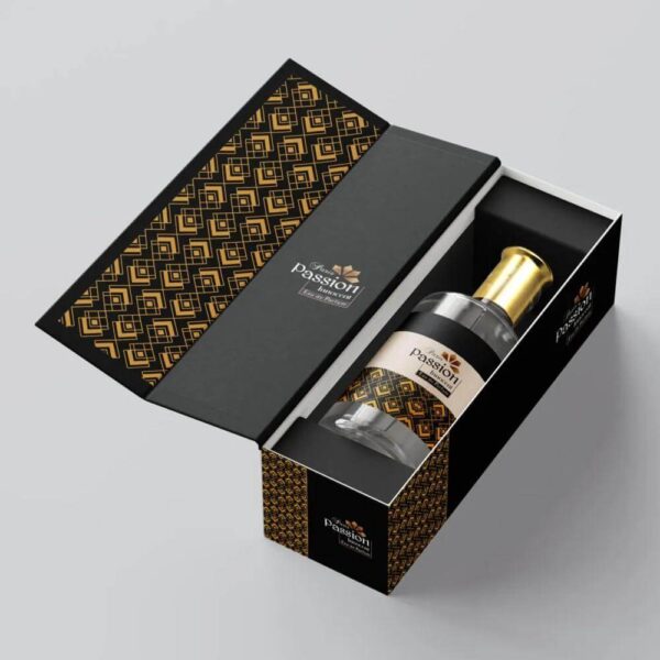 custom size recyclable luxury paper cardboard champagne bottle box magnetic folding wine bottle packaging black gift box 2