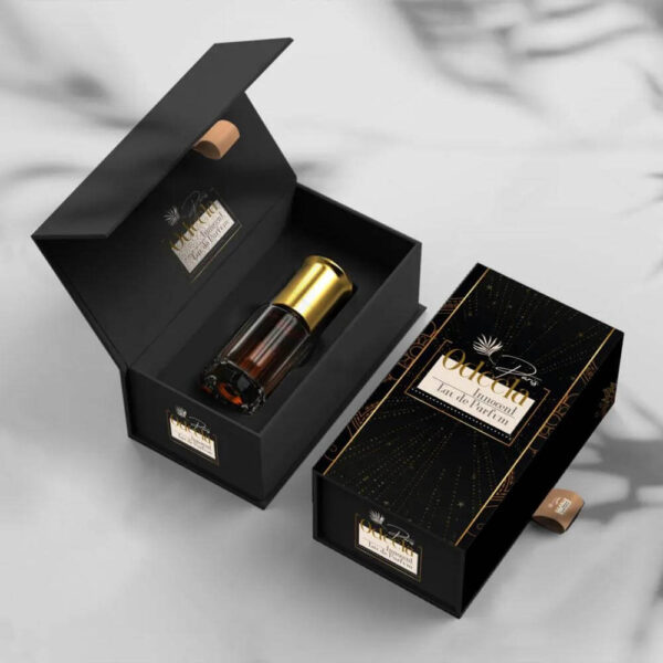 custom size recyclable luxury paper cardboard champagne bottle box magnetic folding wine bottle packaging black gift box 4