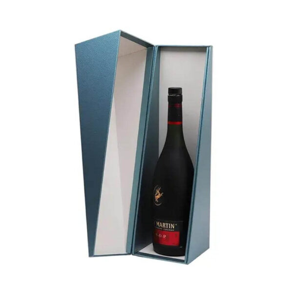 recyclable custom luxury low price china wholesale red wine foldable wine gift box packaging 3